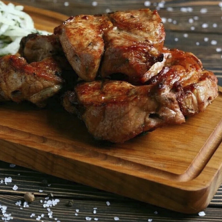 Шашлык из свиной шейки